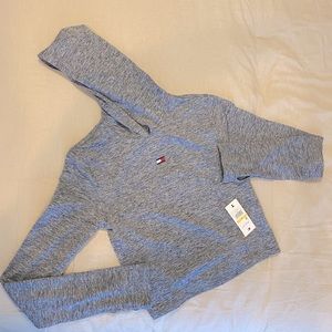 Tommy Hilfiger cropped athletic hoodie